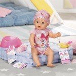 PUPS ZAPF BABY BORN CHARMING GIRL WITH ACCESSORIES 43 CM - image-0
